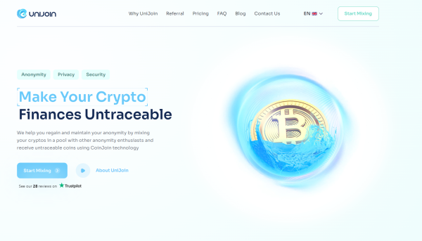 UniJoin: The Leading Bitcoin Mixer for Unmatched Privacy and Security Crypto Transactions