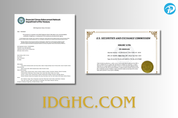 IDGHC Achieves U.S. SEC & MSB Licensing, Strengthening IDG COIN’s Role in the Regulated Digital Asset Market