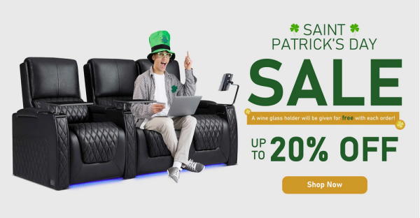 Weilianda Announces St. Patrick’s Day Home Theater Seating Event