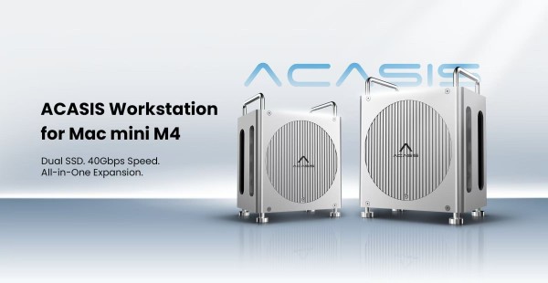 ACASIS Launches Latest Workstation for Mac mini M4 with All-in-one Design