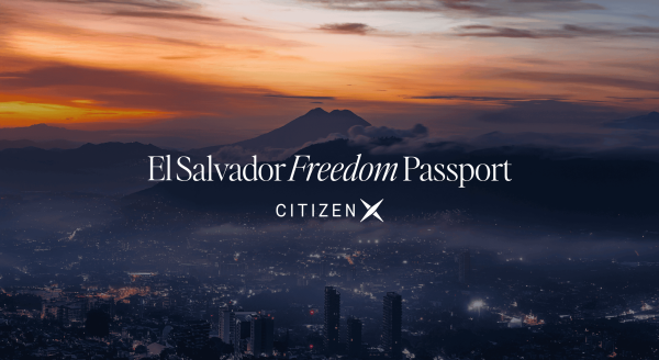 CitizenX Partners with El Salvador to Offer Freedom Passports for Bitcoin