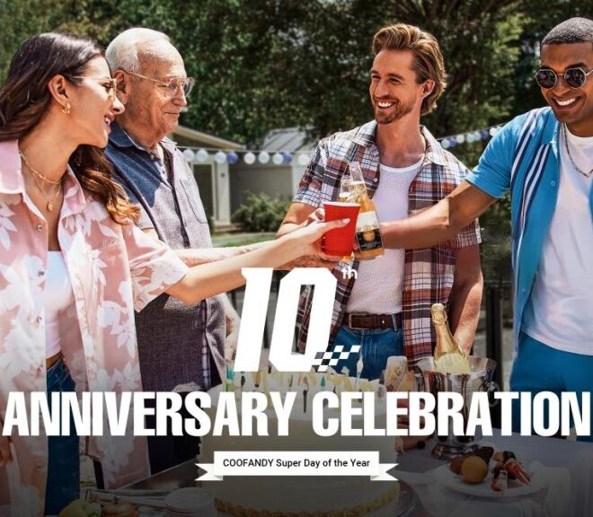 COOFANDY Launches 10th Anniversary Celebration: Unveils Dual Slogans to Interpret New Brand Proposition, Embarking on a Dual Journey of Fashion and Life