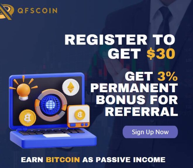 QFSCOIN Best Free Cloud Mining Provides Global Investors with Opportunities to Earn Passive Income as Bitcoin Soars
