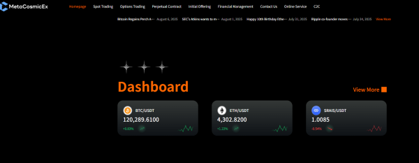 MetaCosmicEx Redefining the Future of Global Digital Asset Exchanges