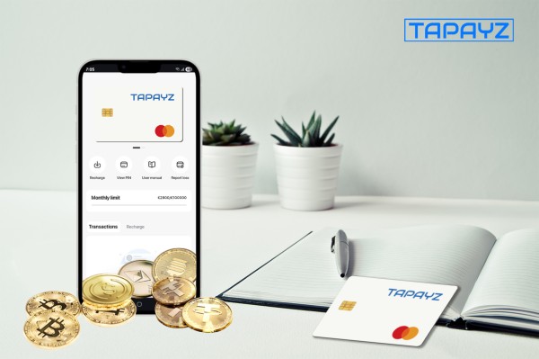 Tapayz Announces the Launch of Crypto-Linked Debit Card Service Expanding Access to Global Payments