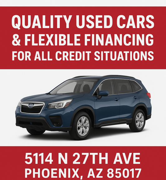 DR Auto Sales: Phoenix’s Trusted Used Car Dealership Helping Drivers Get Approved, No Matter Their Credit
