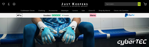 Just Keepers Responds to Player Needs with Wet Weather Goalkeeper Gloves