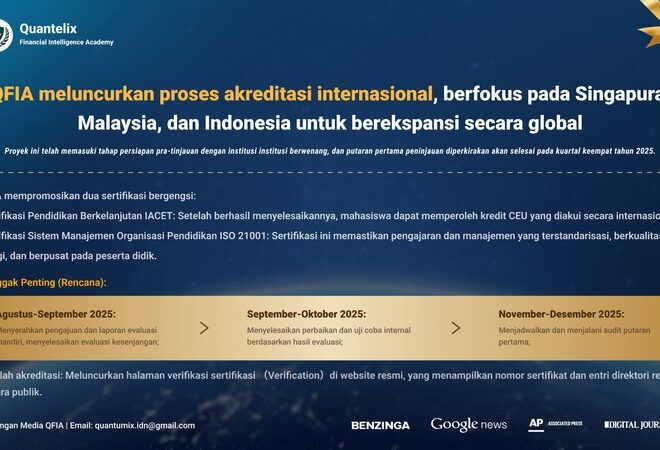 QFIA Launches International Accreditation Process, Focusing on Singapore, Malaysia, and Indonesia for Global Expansion