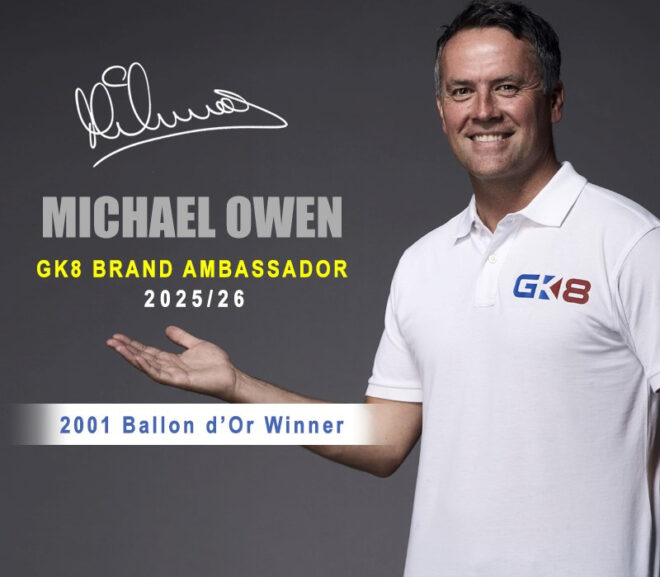 Michael Owen Becomes the New Face of GK8: Fastest Growing iGaming Brand