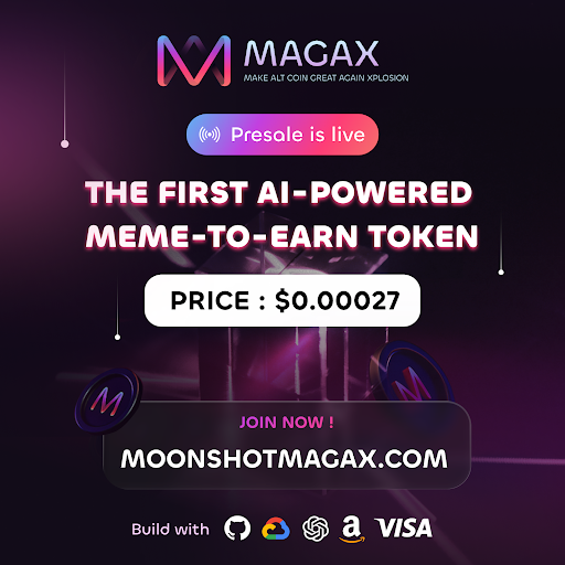 Moonshot MAGAX Presale Goes Live — Built for Virality, Fueled by Community