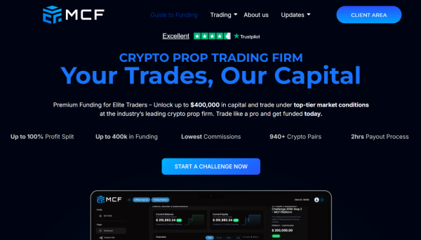My Crypto Funding Expands Access to Capital for Crypto Prop Traders