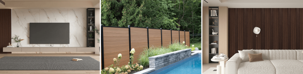 Accel INC supplies premium PVC Marble Sheets Composite Fencing Aluminum Fence Systems Acoustic Wall Panels and Fluted Panels in Miami FL