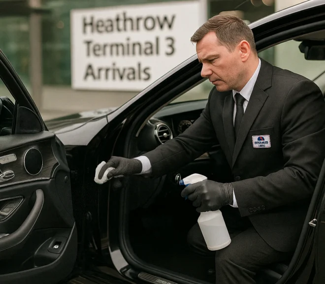 Heathrow Taxi Safety and Hygiene Protocols at Sky Bridge Cars – Trust and Comfort in London Transfers