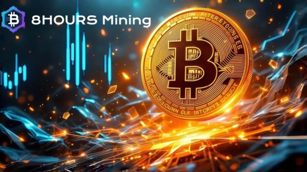 8HOURS Mining Easy cloud mining rapid increase of wealth!