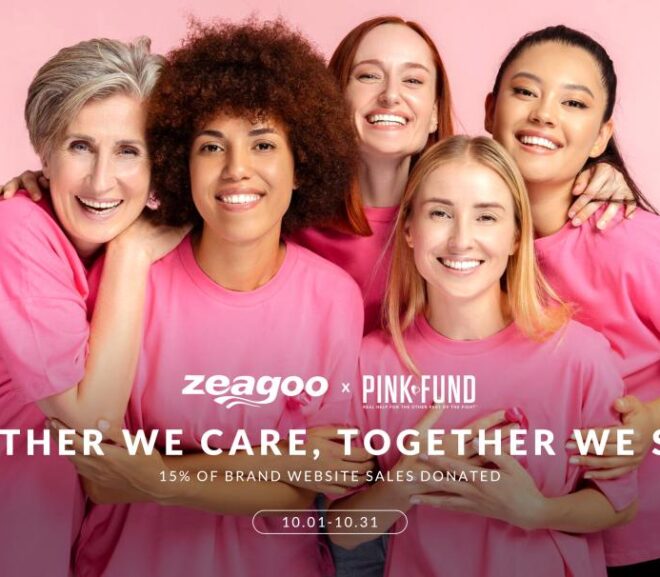 Zeagoo Teams Up with Dancing with the Stars Pro Sharna Burgess to Support Breast Cancer Care, Donating 15% of October Sales to Pink Fund