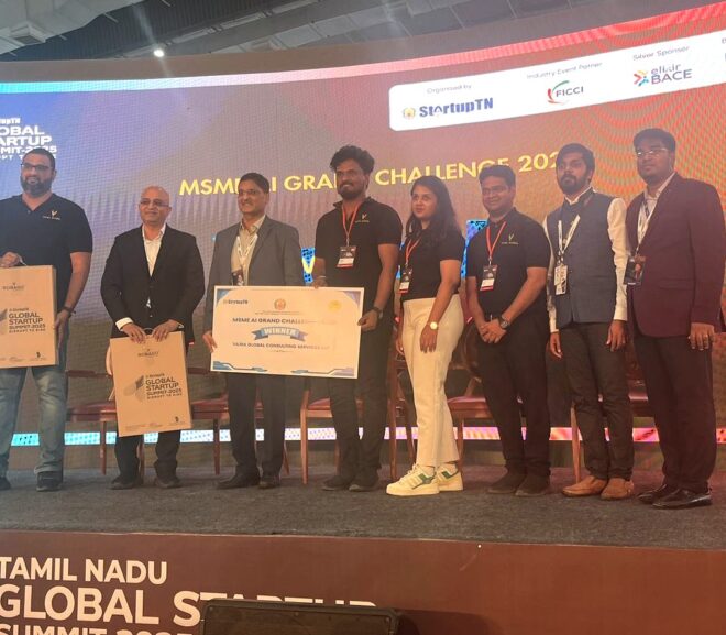 Vajra Global Consulting Wins MSME AI Grand Challenge 2025 Award