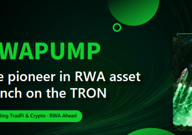 RWAPUMP The leader in launching RWA assets on the Tron chain