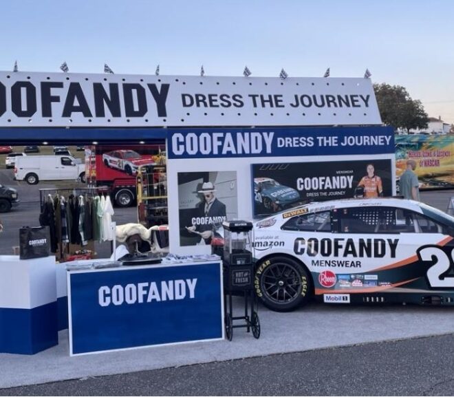 A Thrilling Race, Dreams Unstoppable! COOFANDY x NASCAR Team JGR and Cup Series Driver Christopher Bell Salutes Every All-Out Effort on the “Journey Dressed in Style”