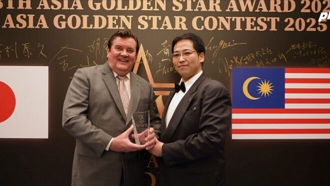 playX Receives the ‘Enterprise Award’ at the Asia Golden Star Awards in Tokyo