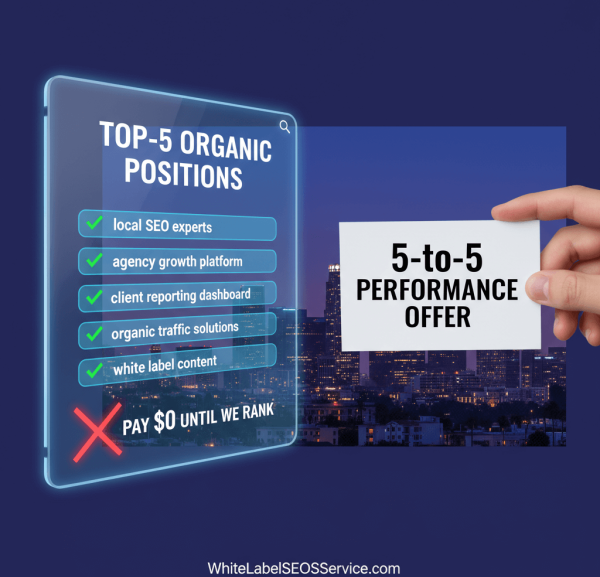 White Label SEO Service introduces performance-based SEO model for agencies