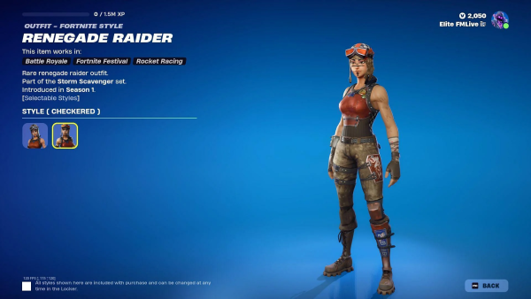 U7BUY Adds Rare Renegade Raider Fortnite Accounts as OG Cosmetics Return