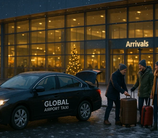 How To Book Airport Transfers to UK Christmas Events: Global Airport Taxi’s Holiday Travel Guide