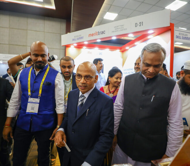 Ministry of Mauritius Along With Minister of Skill Development, Entrepreneurship and Livelihood, Government of Karnataka Inaugurated Skill Expo at the Bengaluru Skill Summit