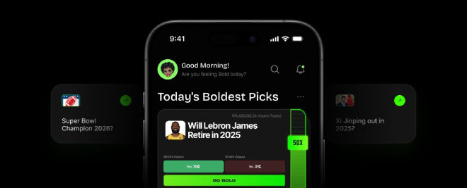Bold: The New Prediction Market on Solana With Up To 100x Leverage