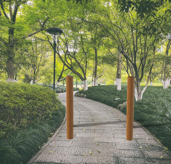 Introducing Safety Xpress’ Timber-Look Surface Mount Bollard – Durable, Stylish, and Built to Last