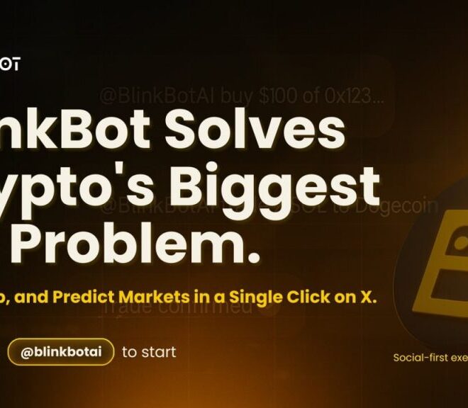 BlinkBot Just Solved Crypto’s Biggest UX Problem: Trade, Tip, and Predict Markets in a Single Click on X
