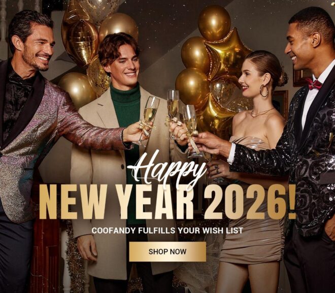 New Year, New Looks | COOFANDY Spring/Summer Collection, Accompanying Men to Embark Gracefully