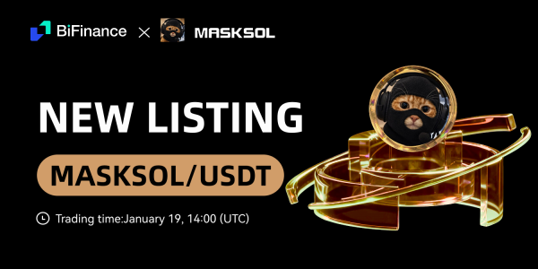 BiFinance to List MASK-USDT Trading Pair, Expanding Community-Driven Asset Offerings