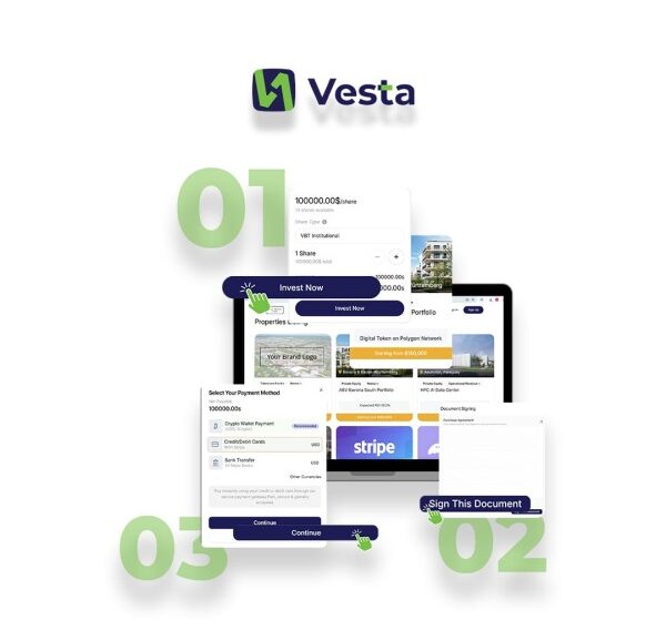 Vesta Capital Launches Advanced Platform for Real World Asset Tokenization