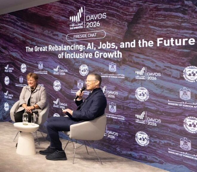 IMF Chief Warns AI “Tsunami” Hitting Jobs as UAE Hosts Davos Dialogue on Inclusive Growth