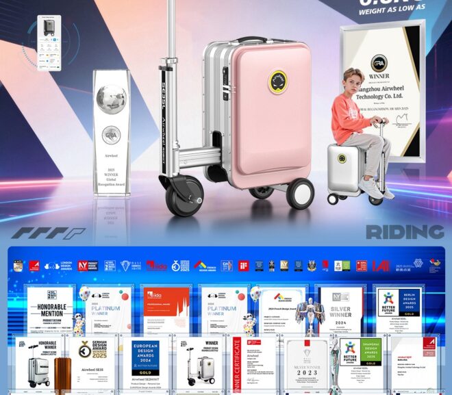 Airwheel Announces Expanded Global Deployment of AI-Enabled Rideable Smart Electric Cabin Suitcase