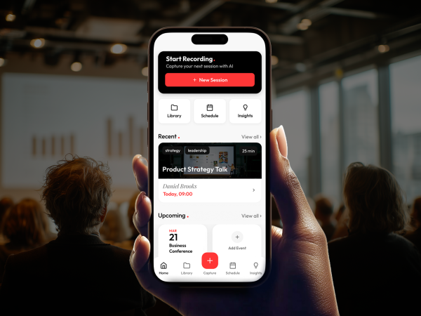 Recaid Launches iOS App That Turns Live Events into a Personal Knowledge Library