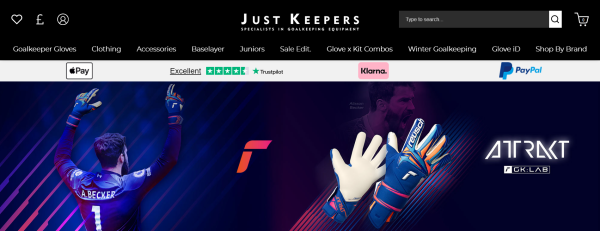 Advanced Strapless Goalkeeper Gloves Officially Released, Available at Just Keepers