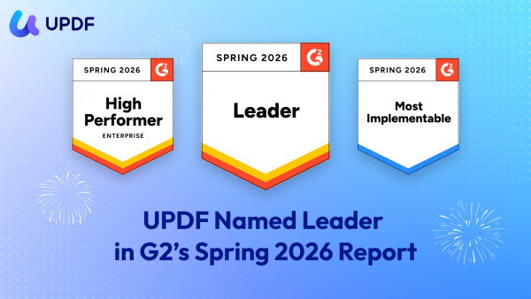 UPDF Earns Leader Badge in Spring 2026 Report