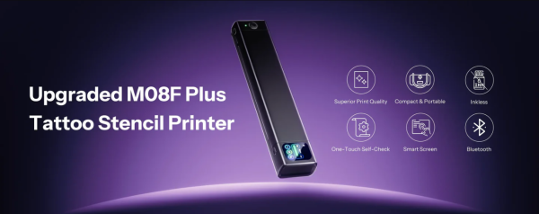 Phomemo Highlights the M08F Plus Wireless Tattoo Stencil Printer for Spring 2026 Equipment Selection
