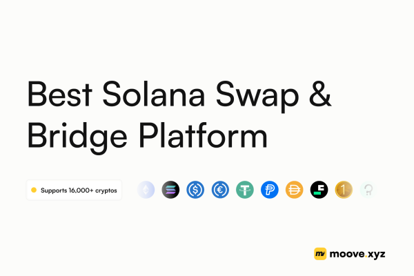 Best Jupiter Alternative: Swap and Bridge Solana With Low Fees and Instant Settlement On moove.xyz