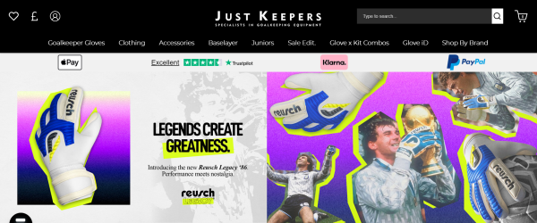 JUST KEEPERS SHOWCASES 2026 LEGACY LINE GOALKEEPER GLOVES HONOURING NERY PUMPIDO