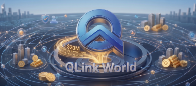 Leading the Web3 super gateways: QLink World received $20 million strategic investment led by Foresight Ventures, aiming to jointly build a new civilization of global value interconnection