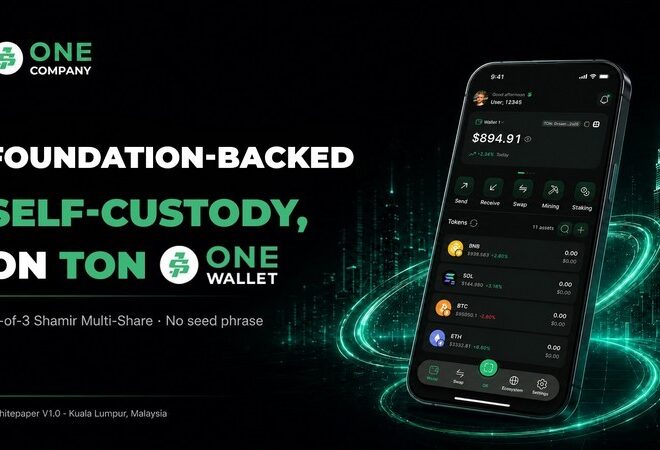 Malaysia-Based ONE COMPANY Foundation Unveils ONE WALLET, a Keyless Telegram-Native Wallet on TON