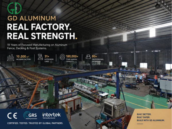 GD Aluminum Defines New Sourcing Standards for Global Aluminum Fence and Decking Markets in 2026