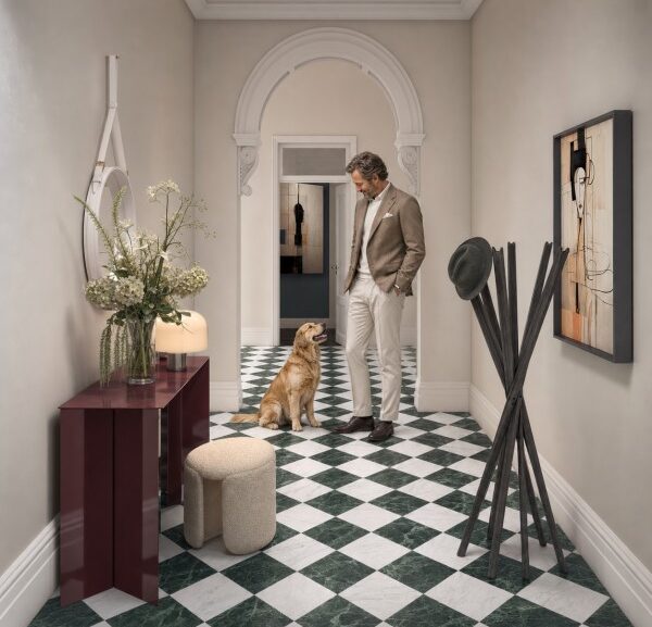 Cancos Tile and Stone Introduces the Bellagio Collection: Marble-Inspired Porcelain Designed for Timeless Checkerboard Style