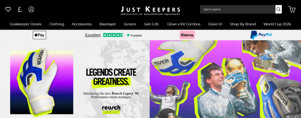 Just Keepers Spotlights Top WC26 Goalkeeper Gloves as Summer Football Approaches