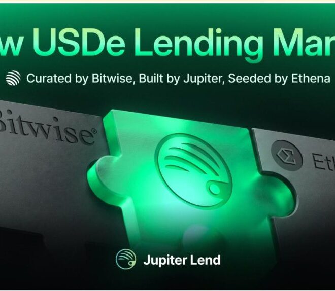 Jupiter Lend Onboards Bitwise to Curate Ethena Market