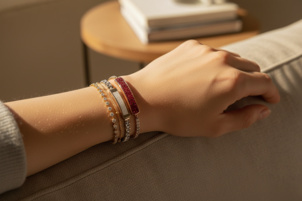 Inllie Launches Luna Light: An 11g Wellness Bracelet with Moissanite Accents for Women’s Wellness