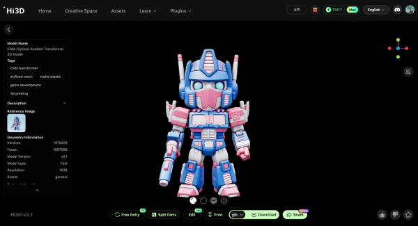 Hi3D Launches an AI-Powered Workflow for 3D Printing Creators