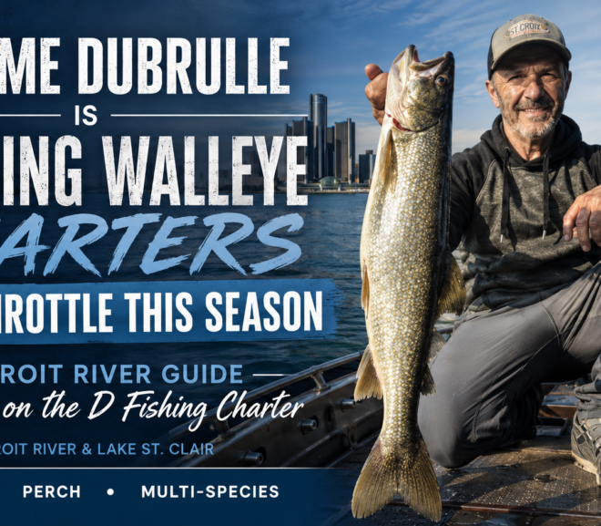 Detroit River Guide Jerome Dubrulle Is Running Walleye Charters Full Throttle This Season